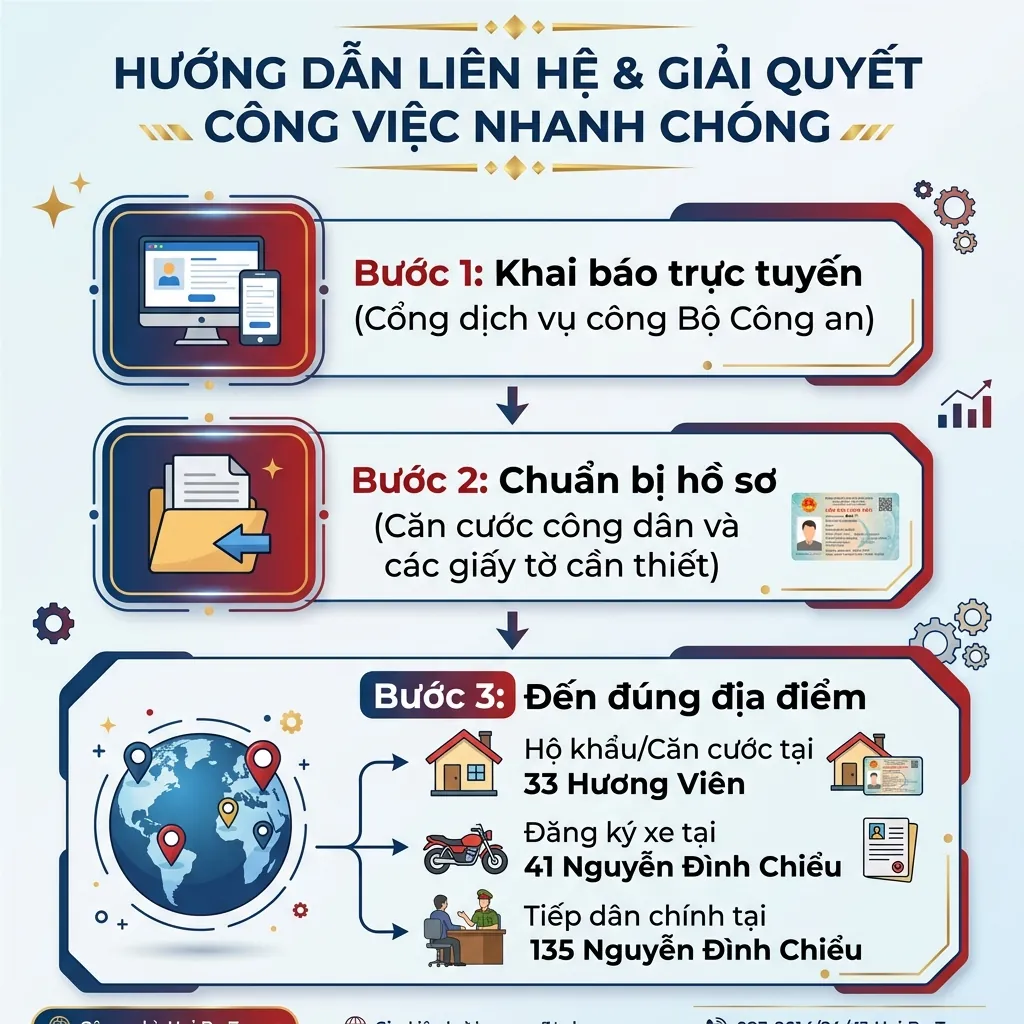 Danh bạ số điện thoại Công an Phường Hai Bà Trưng sáp nhập 4 Hướng dẫn người dân liên hệ giải quyết công việc thuận lợi